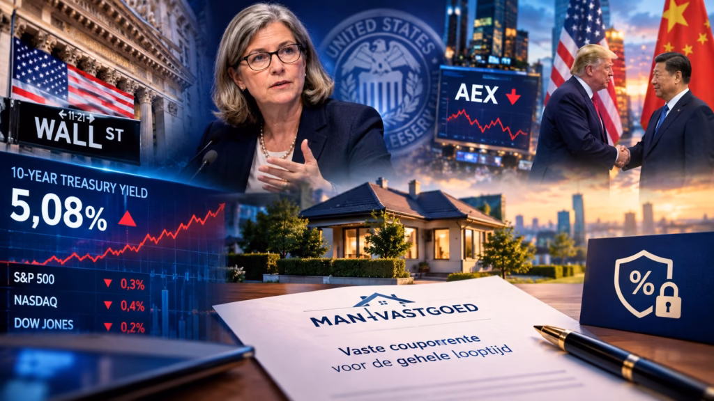 Illustratie bij: Amerikaanse rente naar hoogste niveau sinds 2007